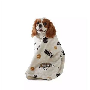 Juicy Couture Soft Plush Microfiber Pet Bath Towel